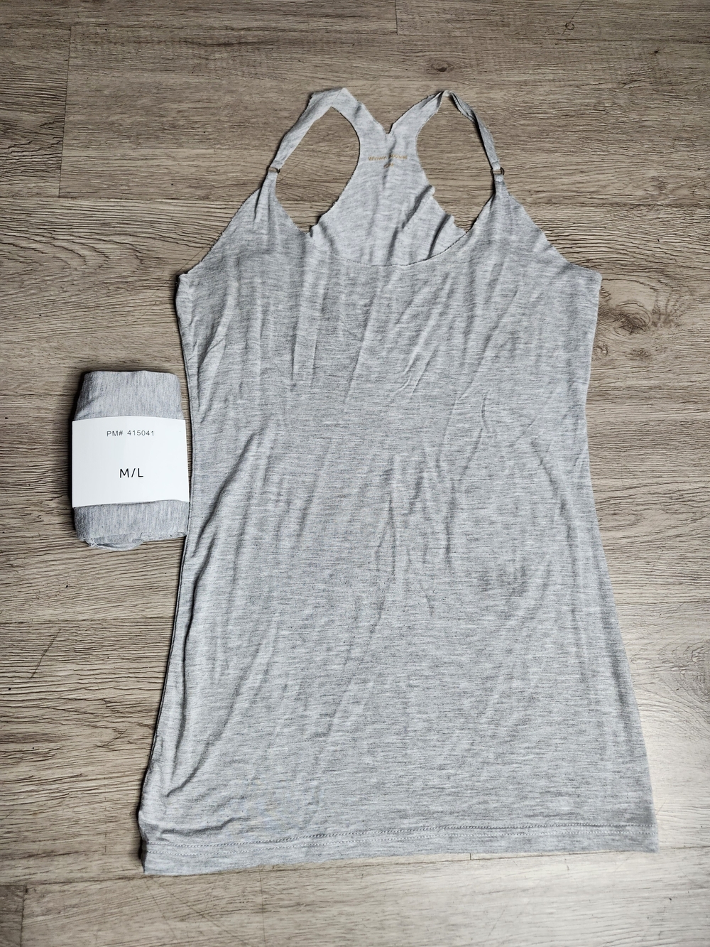 Winwin Apparel Light Gray Women's Racerback Top - Soft Everyday Layering